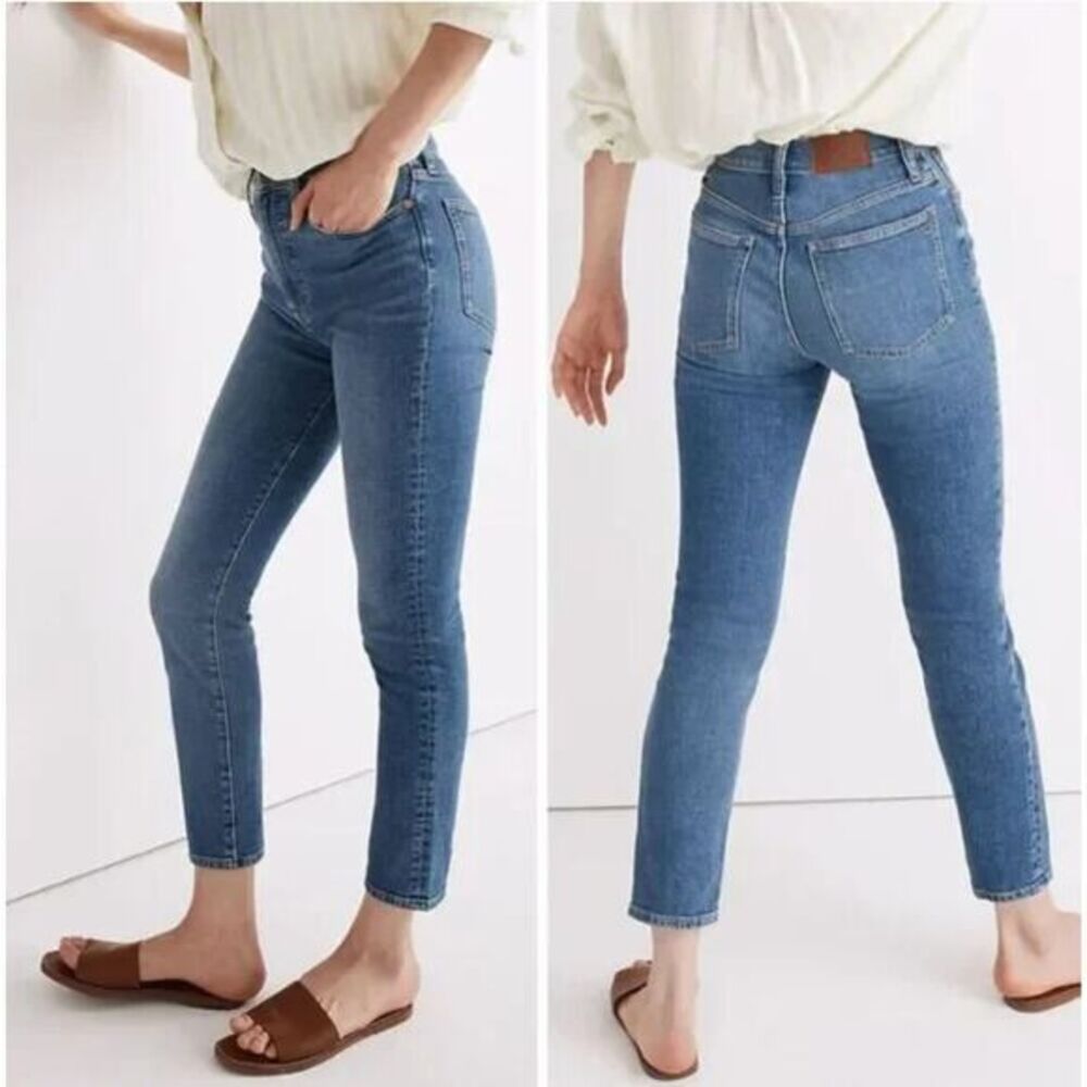 Madewell Women's Straight Leg Jeans - Light Blue